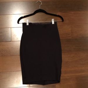 Victoria's Secret Black Pencil Skirt